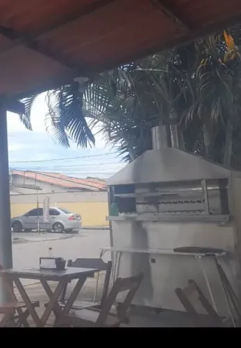 Churrasqueira de espetinhos de inox completa