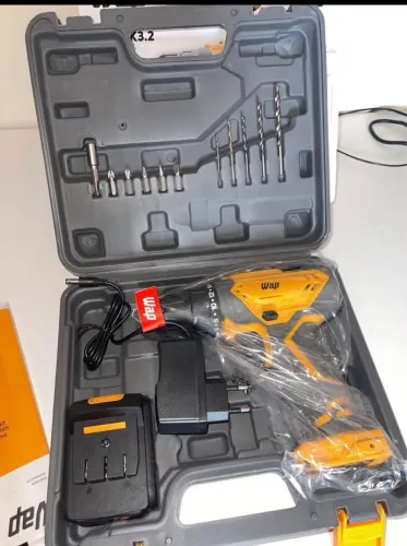 Furadeira E Parafusadeira wap sem fio com bateria