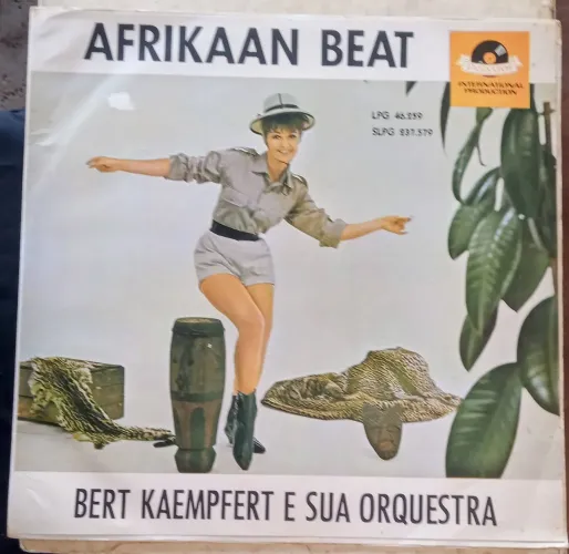 Afrikaan Beat, Bert Kaempfert e sua Orquestra, Polydor RARIDADE, disco de vinil