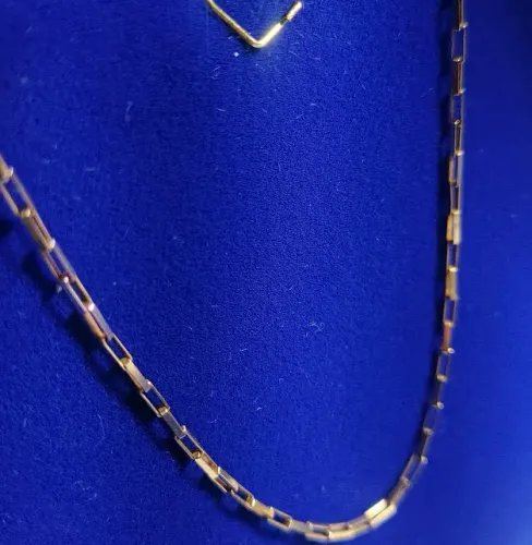 Pulseira Lisa Tubinho Ouro 18 Kilates Peso 1.40 Gramas 1 mm 18 Cm