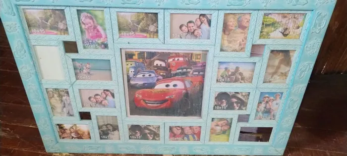 Quadro azul infantil
