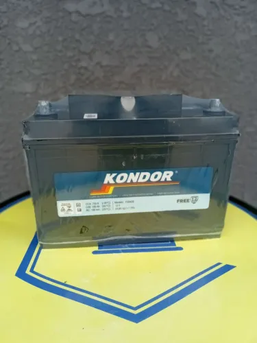 Baterias kondor free 90ah novas (hilux)