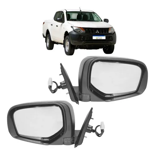 Retrovisor Mitsubishi L200 Triton 2017 A 2022 Elétrico
