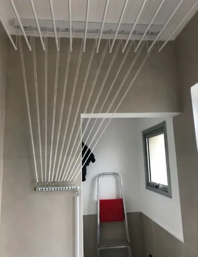 Varal teto 150cm NOVO