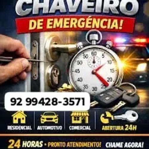 Chaveiro cópias de chaves e autos