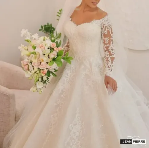 Vestido de Noiva Exclusivo Cristiano Bernardes (Casa Noiva | Renda Arabesco | Estilo Princ