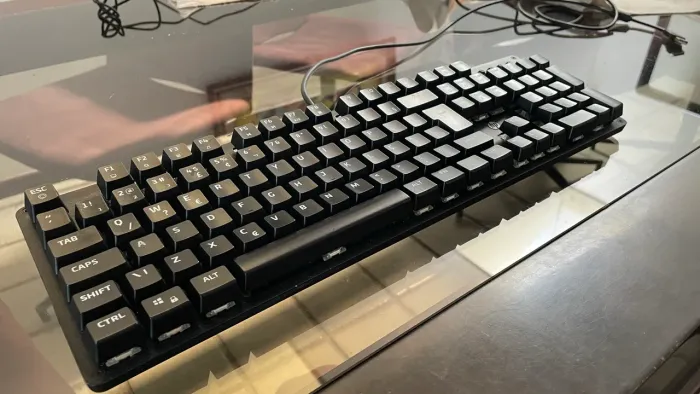 TECLADO GAMER MECÂNICO HP GK100