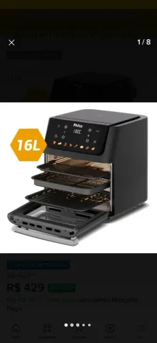 Air Fryer Philco 16 litros 220v