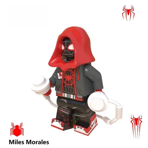 Minifigura Spider-Man Miles Morales Marvel