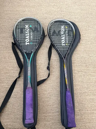 Par de Raquetes de Squash Toalson com Capa