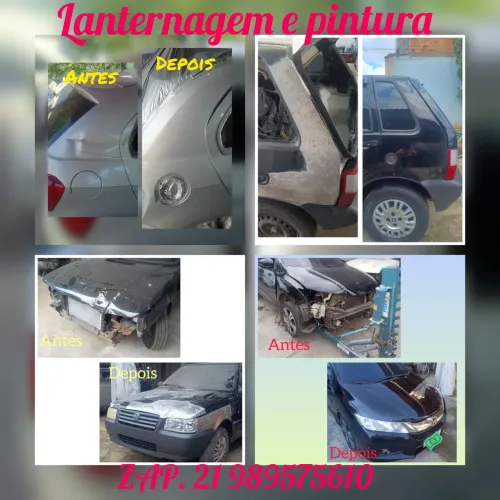 Lanternagem e pintura 