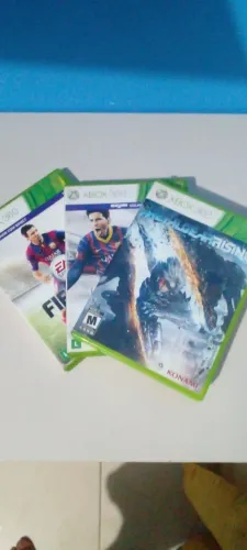 3 JOGOS XBOX 360