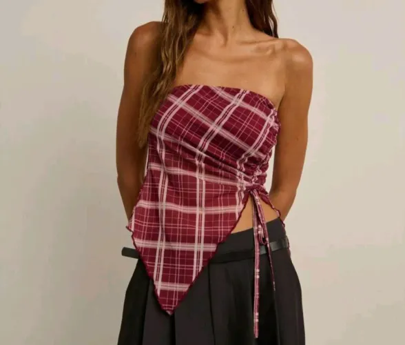 Blusa xadrez NOVA feminina 
