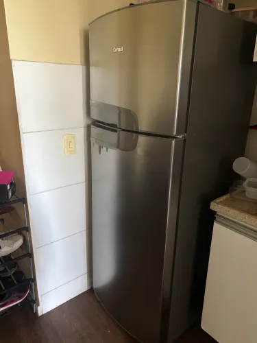 Geladeira Consul 340L Inox Frost Free