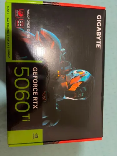 Placa de Video Gigabyte GeForce RTX 5060 Ti Windforce, 8GB, GDDR7, 128-bit, GV-N506TWF2-8G