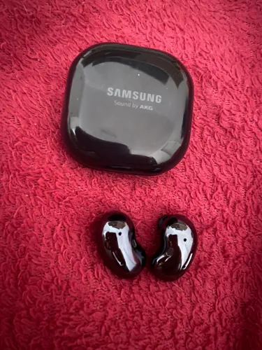 Fone de Ouvido Sem Fio Samsung Galaxy Buds2 Black - Completo na Caixa 