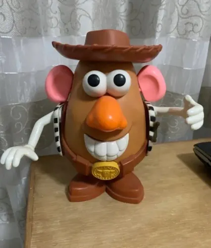 Toy Story 3 - Sr. Cabeça de Batata/Mr. Potato Head vestido de Wood - original hasbro