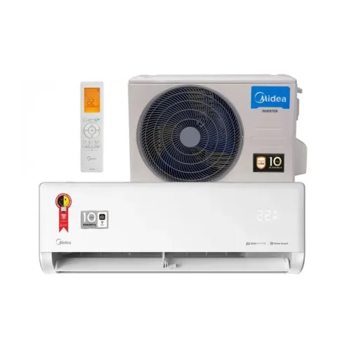 Ar Condicionado Split Midea Hi Wall Inverter Al Ecomaster 9.000 BTU/h Frio 220v - Novo