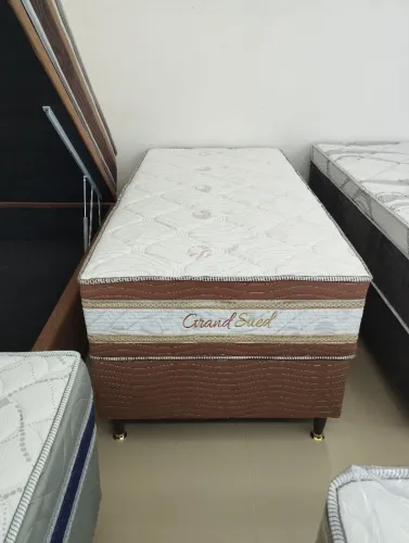 Cama Box Solteiro - Nova
