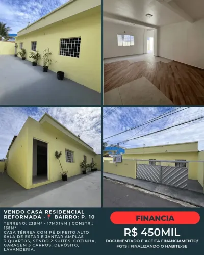 Parque 10 com 3 Quartos | Via Pública | Financia | Parque Dez | Agende sua Visita