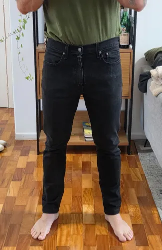 Calça preta Levi's 512