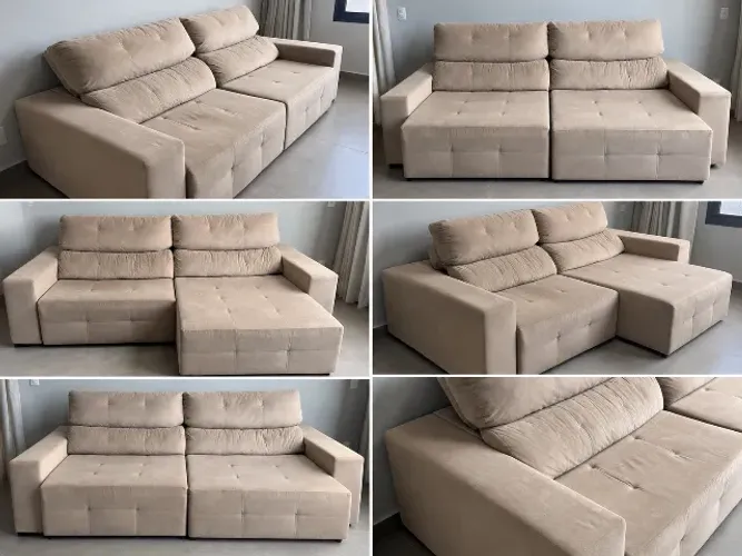 Sofá Retratil de 2 módulos - 2,75 mts
