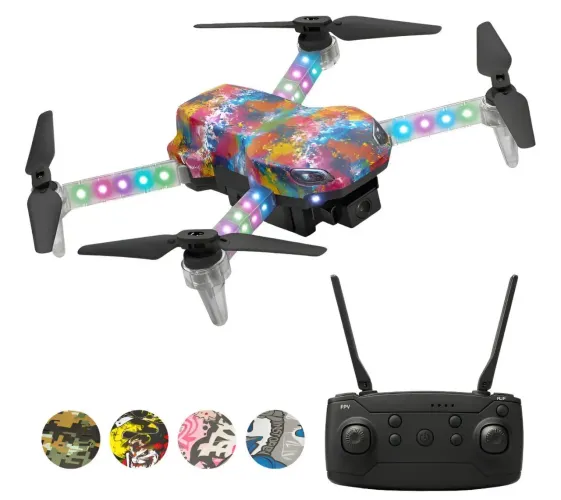 Drone dobrável recarga el