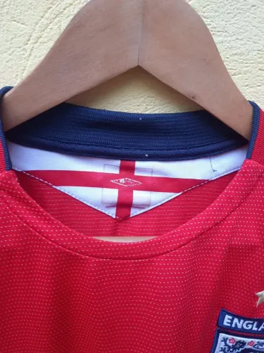 CAMISA SELECAO INGLATERRA UMBRO 2007 VERMELHA