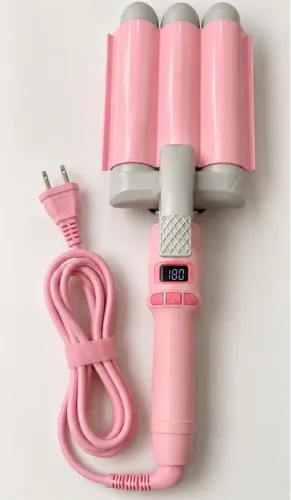Modelador Tri-Ondas Rosa - Novo, Nunca Usado