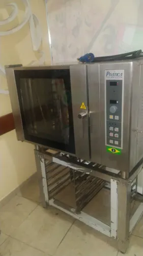 Forno combinado Pratica trifásico, 6gns.