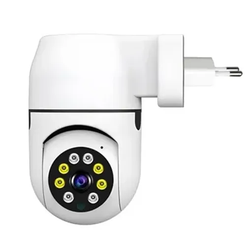 Câmera de Segurança WiFi com Tomada 3MP Monitoramento Interno e Conversa em 2 Vias z1560