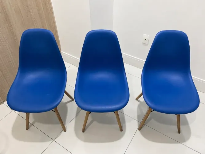 Móveis | Cadeiras para escritório | Cor azul