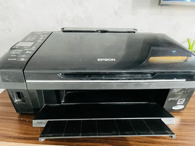 Impressora Multifuncional Epson TX220 - Funcionando - Com Cabos