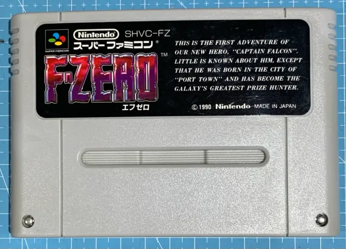 F-zero super Nintendo original 