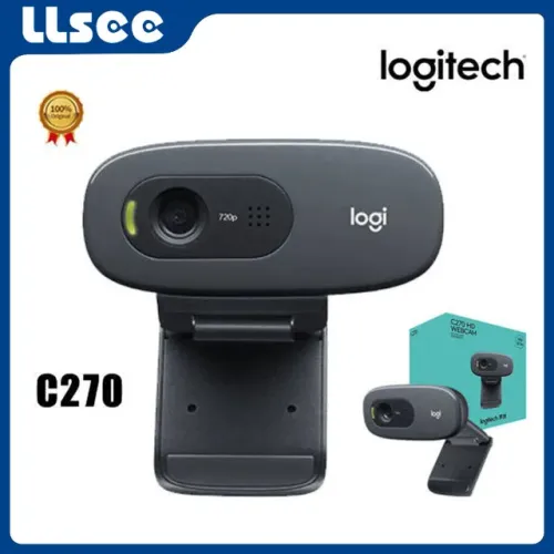 Logitech C270 720p 1280 x 720 pixels; 1280 x 720pixels USB 2.0 Webcam