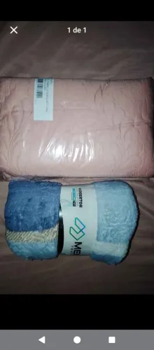 Kit colcha e cobertor 