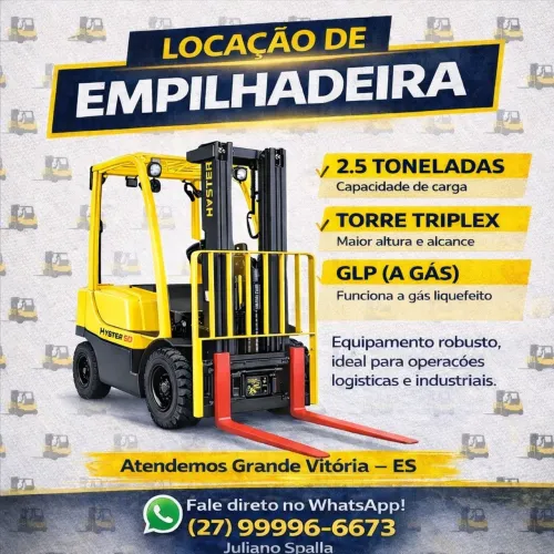 Aluguel / Locação de Empilhadeira