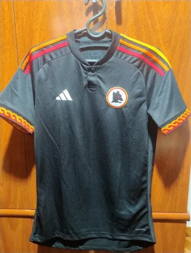 Camisa Roma Third 2023/24 - Preta
