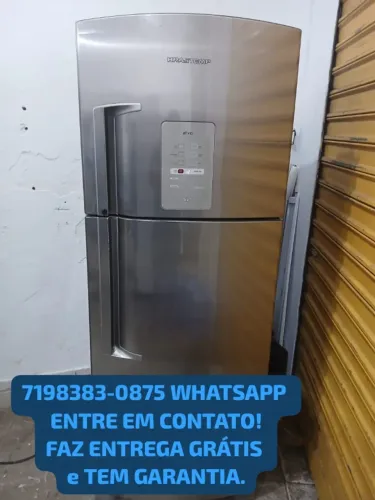 GELADEIRA INOX DUPLEX FROSTREE ENTREGA GRÁTIS
