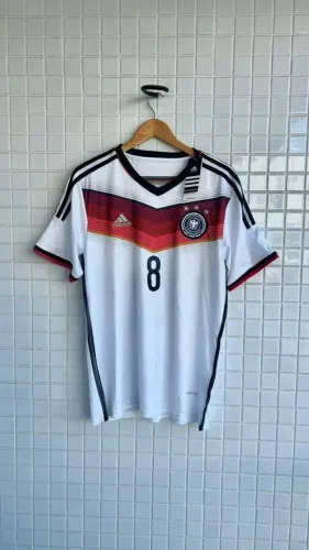 CAMISA RETRÔ ALEMANHA 2014 ÖZIL 8 TAMANHO G