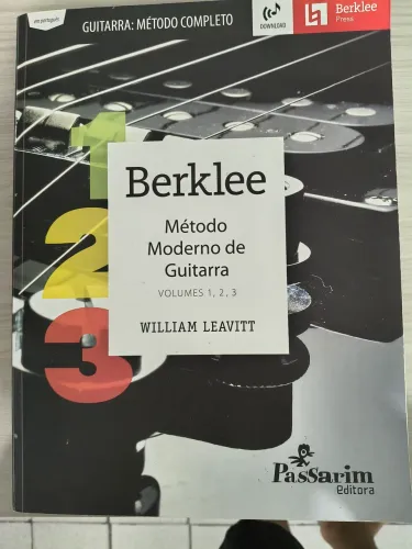 Livro Método Moderno de Guitarra - Berklee