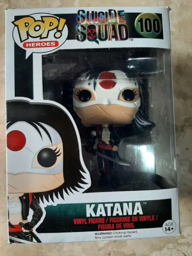 Funko pop Katana 100, Suicide Squad. (USADO)