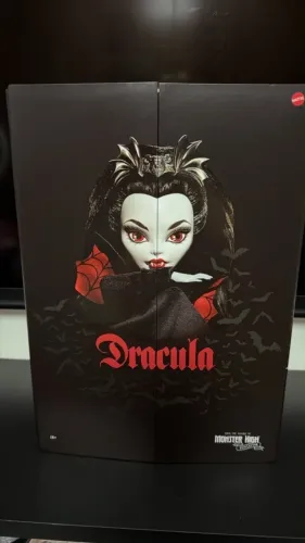 (Leia descrição) boneca monster High dracula skullector