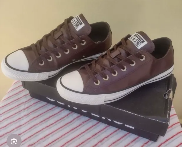 Tênis all star converse Chucky taylor café 38