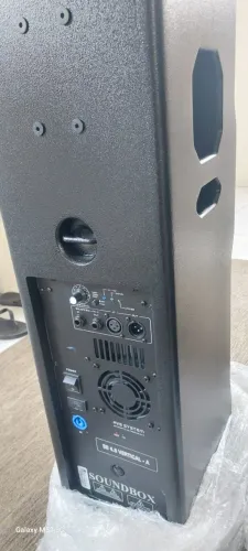 PAR DE CAIXAS ATIVA VERTICAL SOUND BOX 4.6