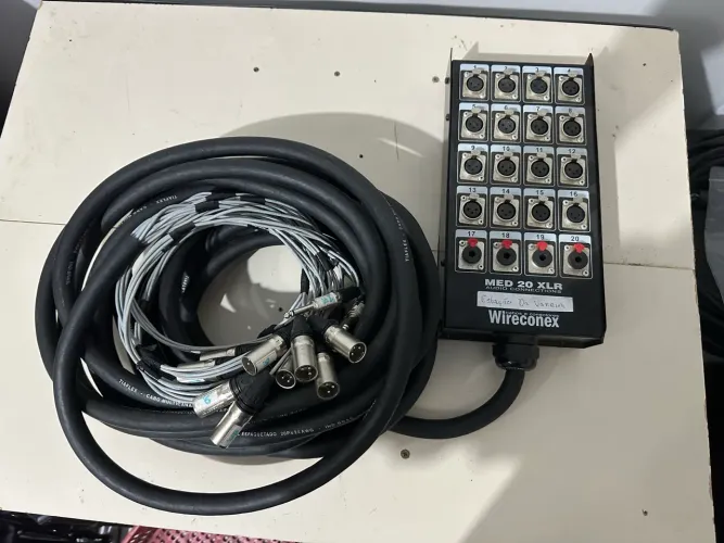 Medusa 20 vias wireconex 12 metros