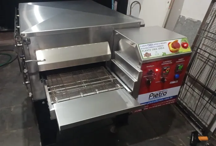 Forno esteira gás Pietro AM 45/100 zerado 