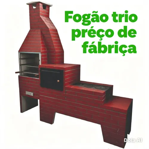 Fogão Caipira pré moldado