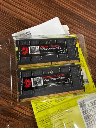 MEMÓRIA RAM 2X32GB DR5 NOTEBOOK