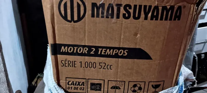 Roçadeira à gasolina da matsuyama e motosserra da matsuyama